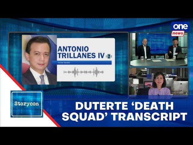 Storycon | Senate drug war probe transcript now with ICC – Trillanes