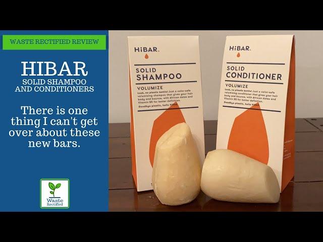 HiBar Shampoo Review (Volumize). There's this thing about them.