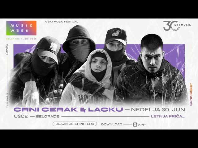 Crni Cerak & Lacku - Live (Belgrade Music Week 24)