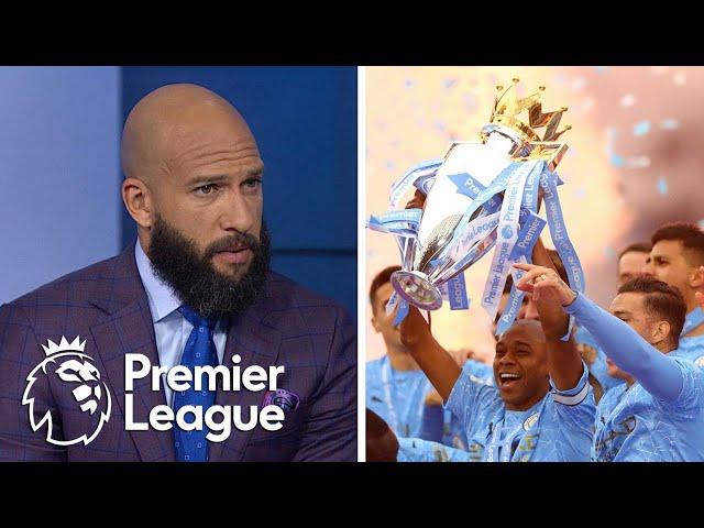 Manchester City lift their fifth Premier League trophy | NBC Sports