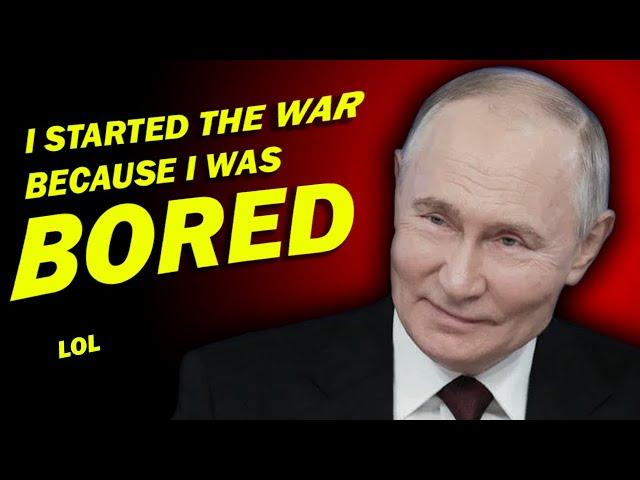 Putin's Bizarre Remarks About the War & Russia Leave The World Puzzled