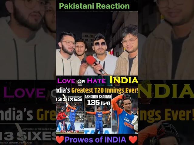 Pak media reaction Crying on India Beat England 5th T20I Match 2025 | Abhishek 135 runs | Pak Reacts