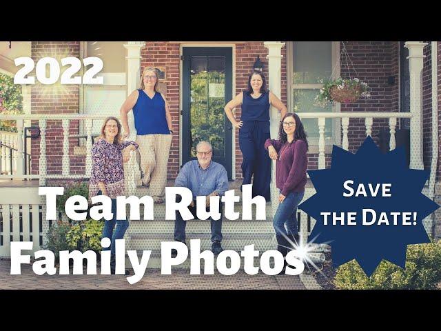 YOU'RE INVITED! | Family Photo Party 2022  | Team Ruth