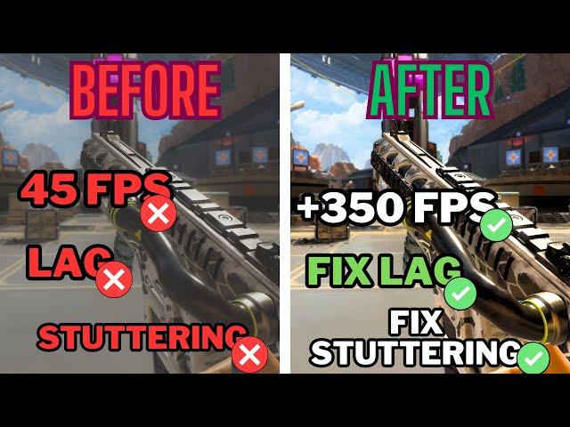 How to BOOST FPS and FIX LAG in Apex Legends Season 20! (Best Settings and Optimization Guide)