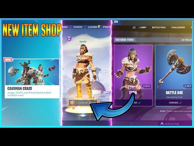 *NEW ITEM SHOP* FYRA & JAEGER SKINS SHOWCASE | Fortnite Battler Royale Season 7