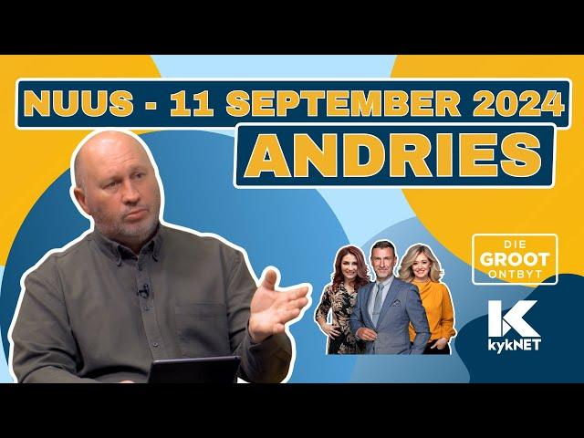 Koerantbespreking | Andries Cornelissen - Bulletin |  11 September  2024