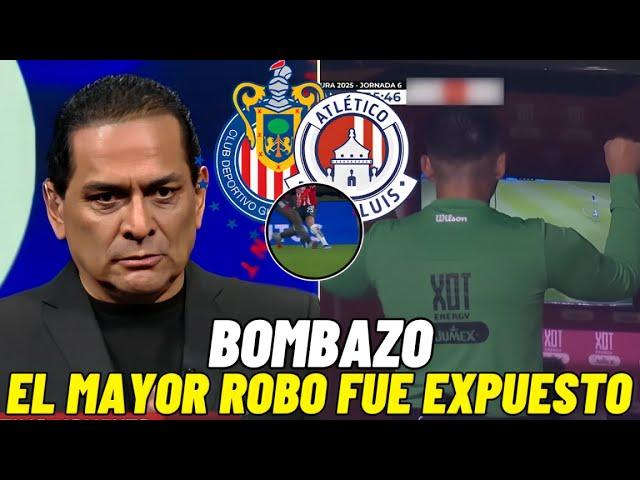 ¡NUEVAS IMÁGENES REVELAN EL ROBO! ¡OCULTARLO NO SIRVIÓ DE NADA! FMF IMPONE SANCIONES CLUB CHIVAS