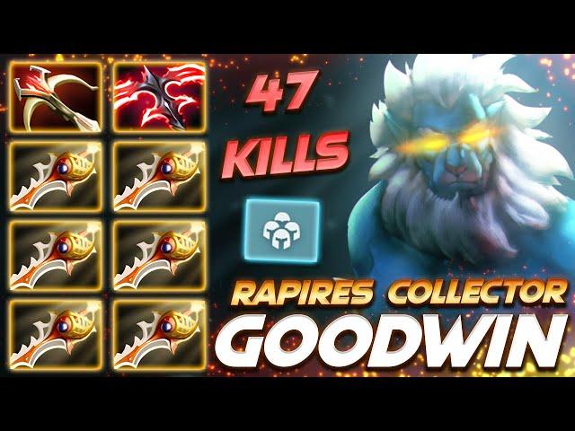 GoodWIN Phantom Lancer Rapier Collector 47 Frags - Dota 2 Pro Gameplay [Watch & Learn]
