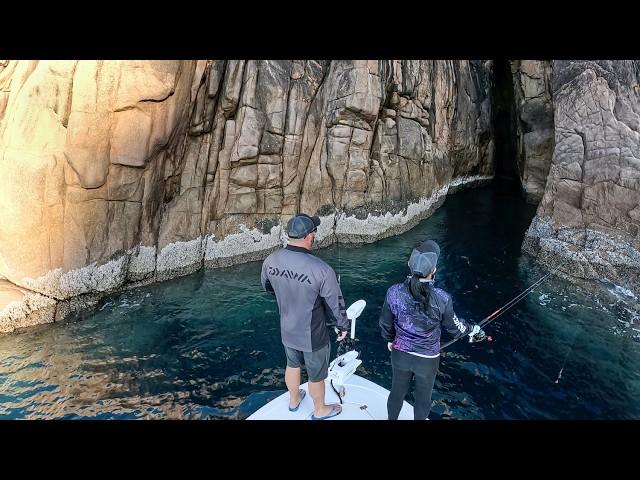 Fishing Island CAVES, CRACKS and BOMMIES !!