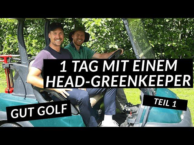 Ein Head-Greenkeeper im Golf und seine Aufgaben. Ich begleite Kyle Hair in Thailing. Teil 1.