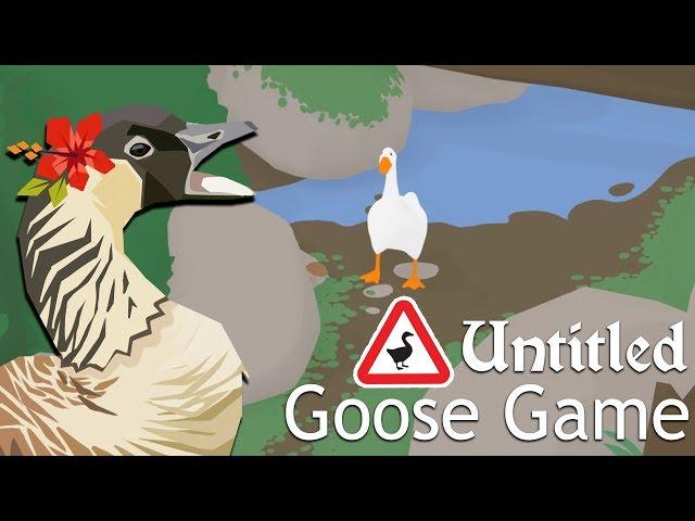 Goose Loose in the Garden!!  Untitled Goose Game • #1