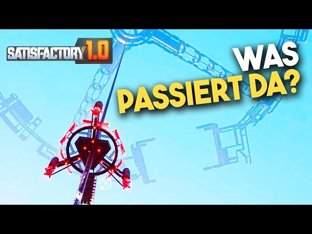 Der Raumlift eskaliert komplett! - Satisfactory Update 1.0 #10 Gameplay Deutsch