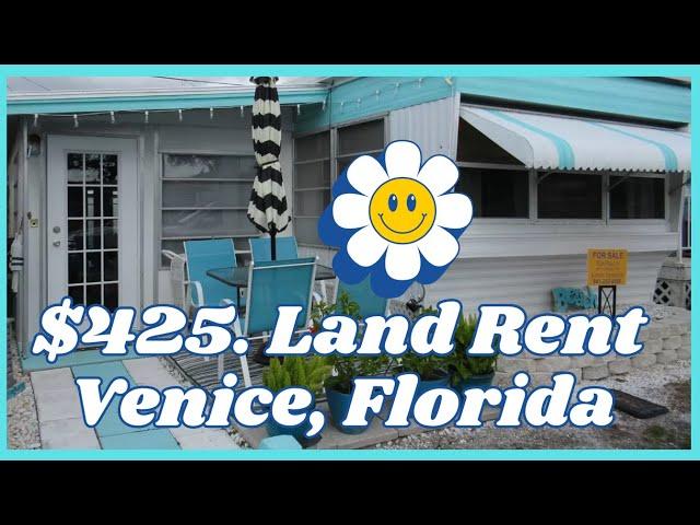 Mobile Home Lot Rent under $425 on Florida Gulf Coast