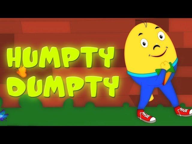 Humpty Dumpty 坐在墙上 | 韵为孩子 | 教育歌曲 | 孩子们卡通 | Nursery Rhymes | Kids Channel China | 儿童漫画和婴儿歌曲