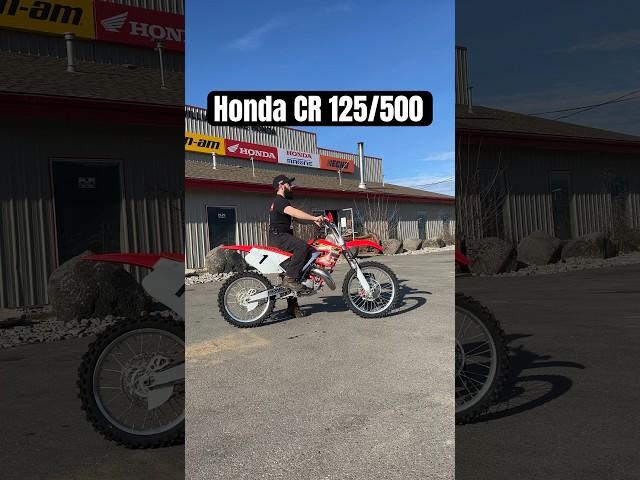 2000 Honda CR 125 vs 1992 Honda CR 500 Comparison / You Pick One #honda