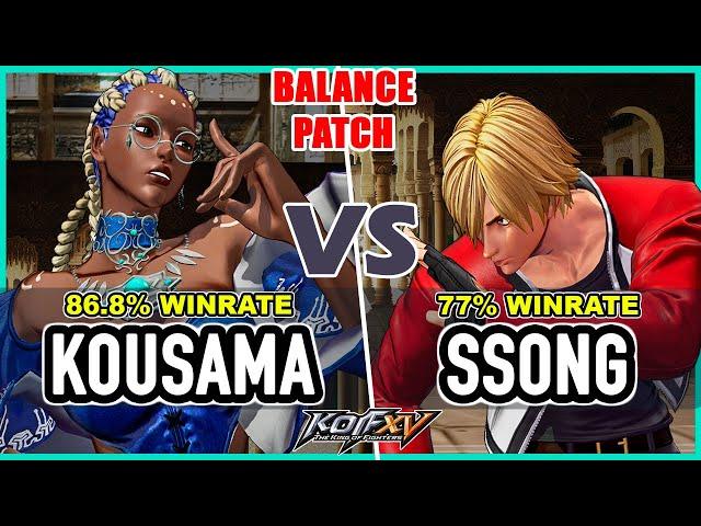 KOF XV  Kousama (Dolores/K'/Sylvie) vs SsongKOF (K'/Rock/Iori)