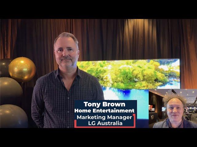 Tony Brown, LG Australia's Home Entertainment Marketing Manager, introduces the new 2023 range!