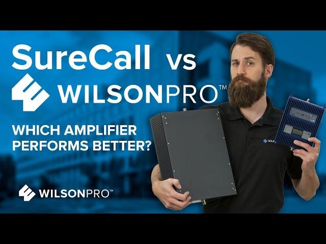 Surecall vs WilsonPro - Which commercial cellular amplifier performs better? | WilsonPro