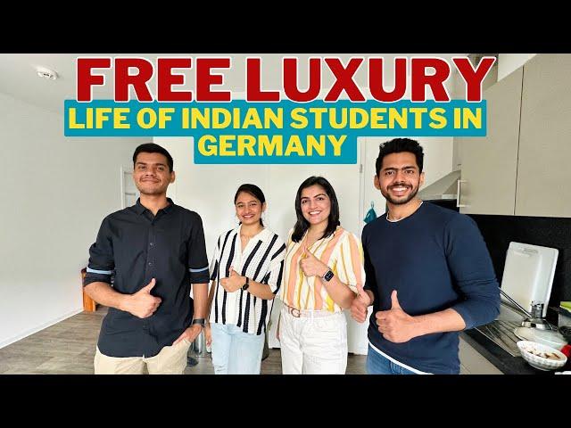 Luxury Life Of Indian Students In Germany | Girls Hostel Tour In Germany