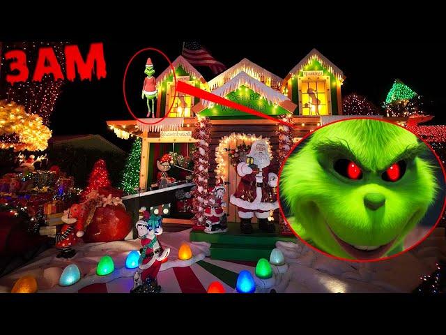 IF YOU SEE THE GRINCH CHASING YOU IN REAL LIFE, RUN!! | THE GRINCH ATTACKED ME AT 3AM!!