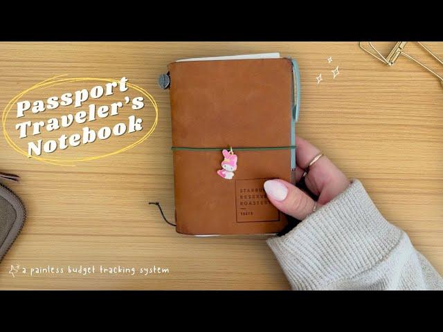 How I'm Using the Passport Traveler's Notebook  TN Wallet Set-up