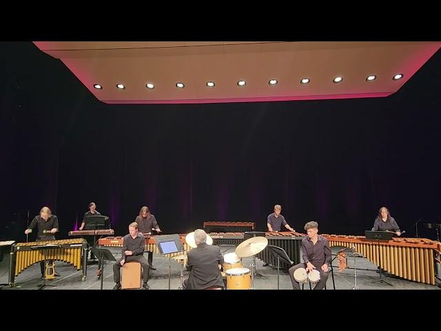 Sin Fronteras by Rick Dior Live in Concert with the UNCC Percussion Ensemble