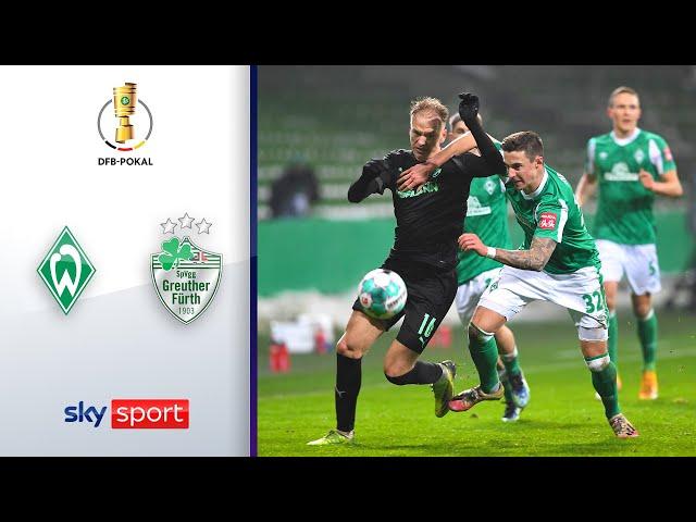 SV Werder Bremen - SpVgg Greuther Fürth 2:0 | Highlights - DFB-Pokal 2020/21 | Achtelfinale