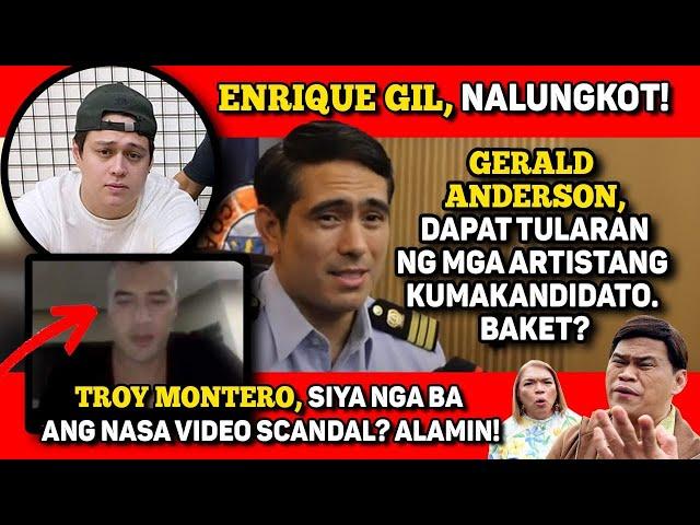 GERALD ANDERSON, NAGPASARING?  ENRIQUE GIL, BA'T TINAMAD?  TROY MONTERO, ME VIDEO SCANDAL!