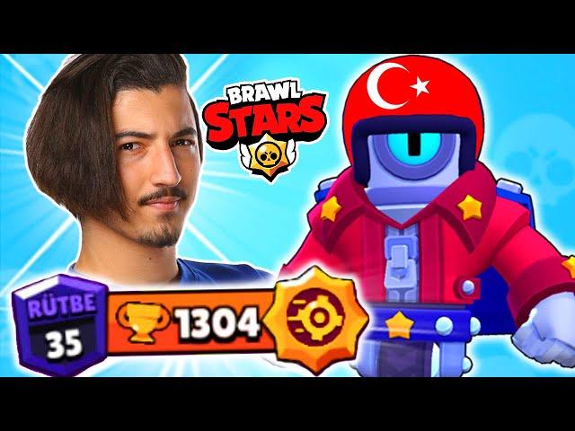 TÜRKİYE REKORU! 1304 KUPA STU YAPTIM! ( 35 RÜTBE ) Brawl Stars