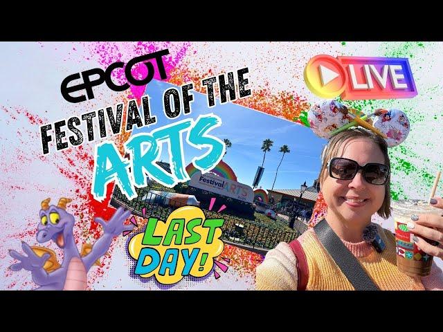 Don't Miss Out! Final Day of the Arts Festival Live!