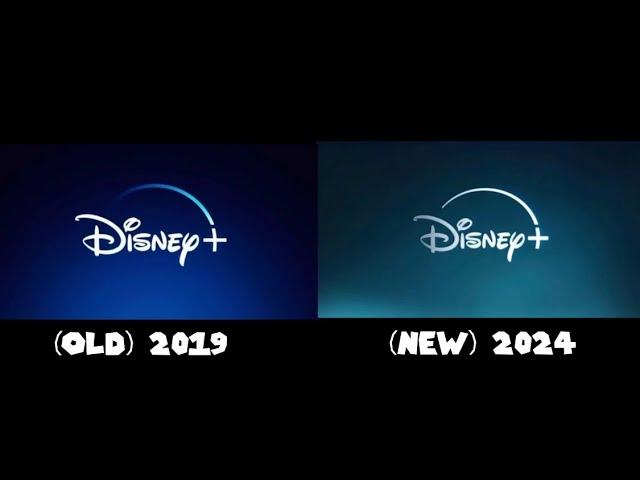 Disney+ Logo Intro (Old And New Comparison) (2019 / 2024)