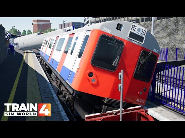 London Underground D Stock Crash Compilation