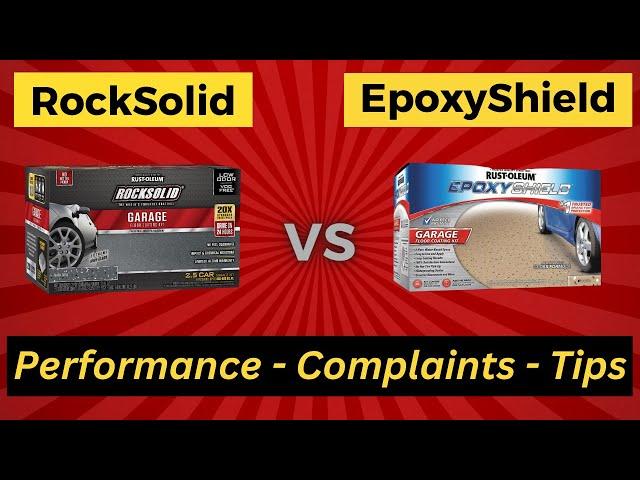 RockSolid vs EpoxyShield | Which is Best for your Garage?