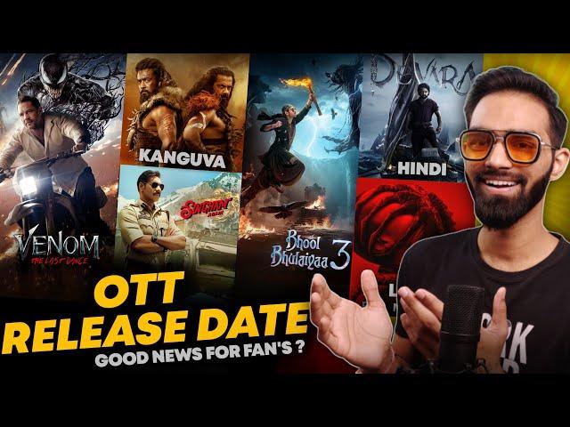 Venom 3 OTT Release Date | Bhool Bhulaiya 3 OTT | Devara Hindi OTT | Kanguva OTT Release Date