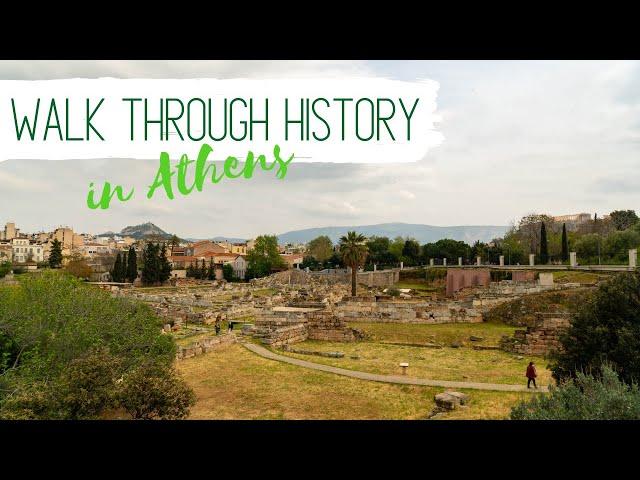 Walking in Ancient Athens - Kerameikos and the Ancient Agora || Greece Travel