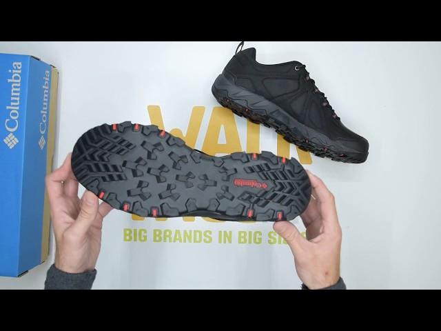 Columbia Peakfreak XCRSN II Low Leather Outdry - Black Red - Unboxing | Walktall