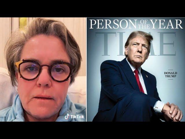 Rosie O’Donnell goes into meltdown after Trump named Time Person of the Year