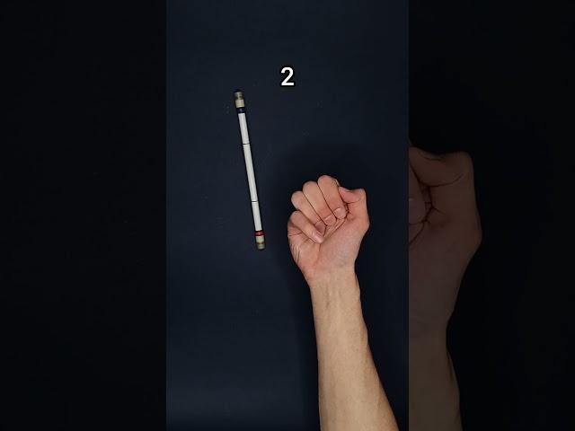 Secret pen spinning technique