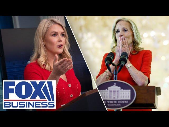 'SHE'S STILL LYING': Leavitt tells Jill Biden to 'speak up' over Biden cover-up