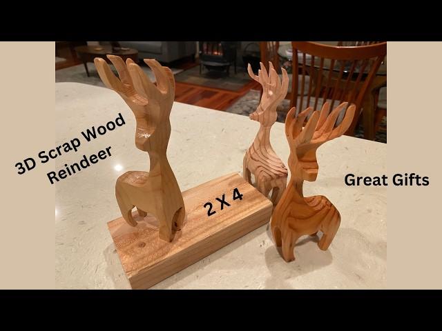 How to Make 3D Raindeer