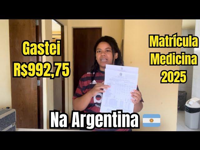 O que precisei e quanto gastei pra me matricular em medicina na Argentina 2025 