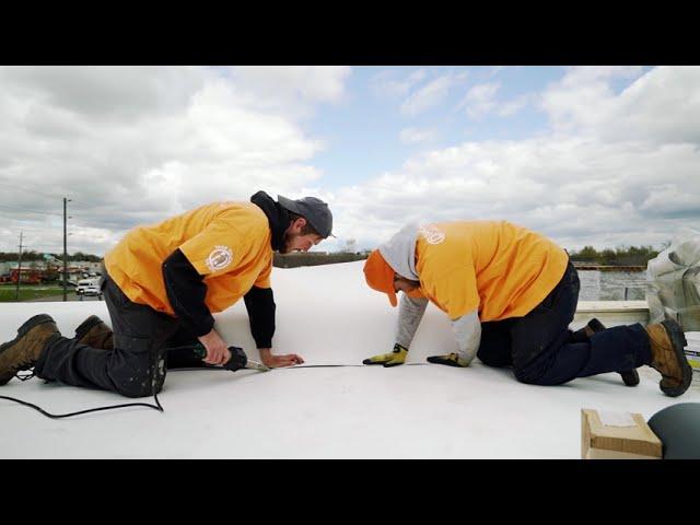 Dangelo & Sons Flat Roofing in Action!