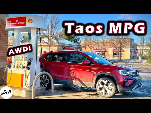 2022 Volkswagen Taos – MPG Test | Real-world Highway Range [AWD]