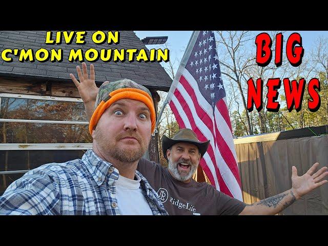 I SAID BIG CHANGES COMING |tiny house homesteading, off-grid cabin build, DIY HOW TO sawmill tractor