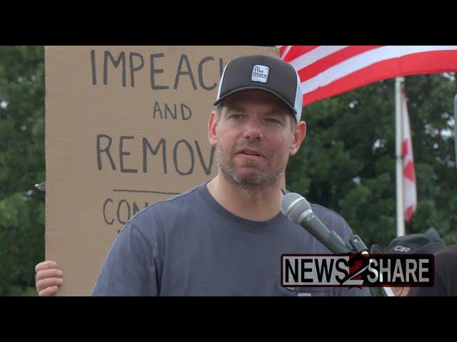 Congressman Eric Swalwell announces support for third Trump impeachment