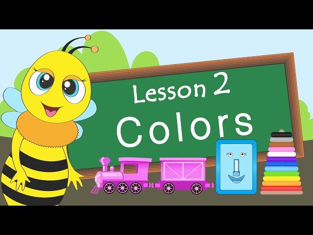 Colors. Lesson 2. Educational video for children (Early childhood development).