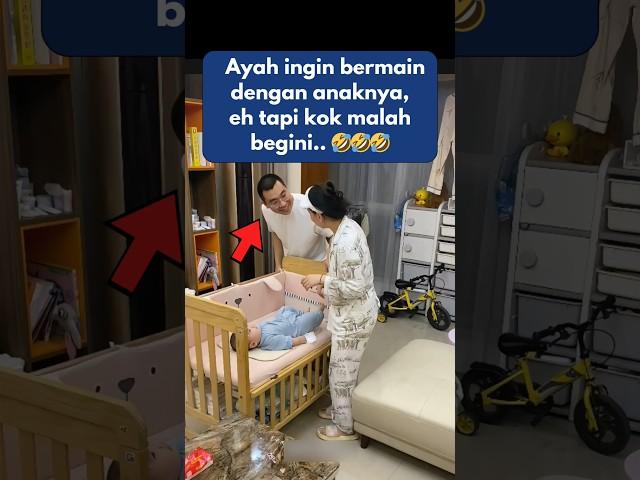 Aksi Tak Terduga Ayah Usil