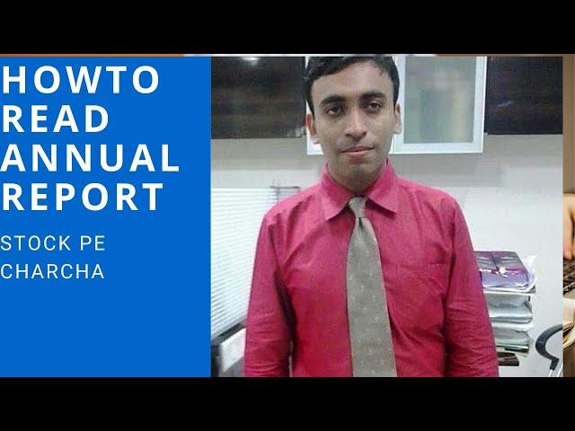 How to read Annual report of the Company