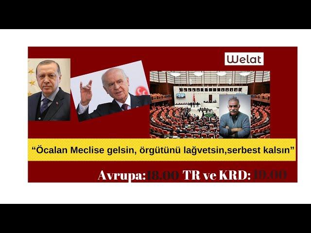 Bahçeli:"Öcalan meclise gelsin, örgütünü lağvetsin, sebest kalsın"