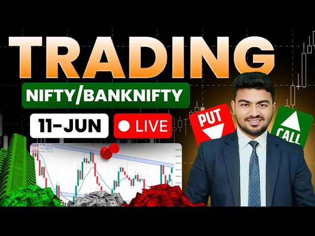  11 June Live Trading NIFTY, BANK NIFTY Intraday Scalping with Sonu Singh  @SonuSinghSpeaker